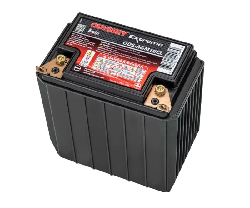 Odyssey Battery Powersport Extreme AGM Battery (Part Number: ODS-AGM16CL)