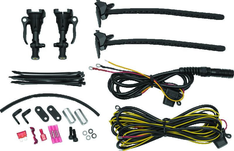 Kuryakyn Mount Kit for Wanderbar Universal – Compatible with ATV, UTV, Motorcycle Soundbars Part 2723