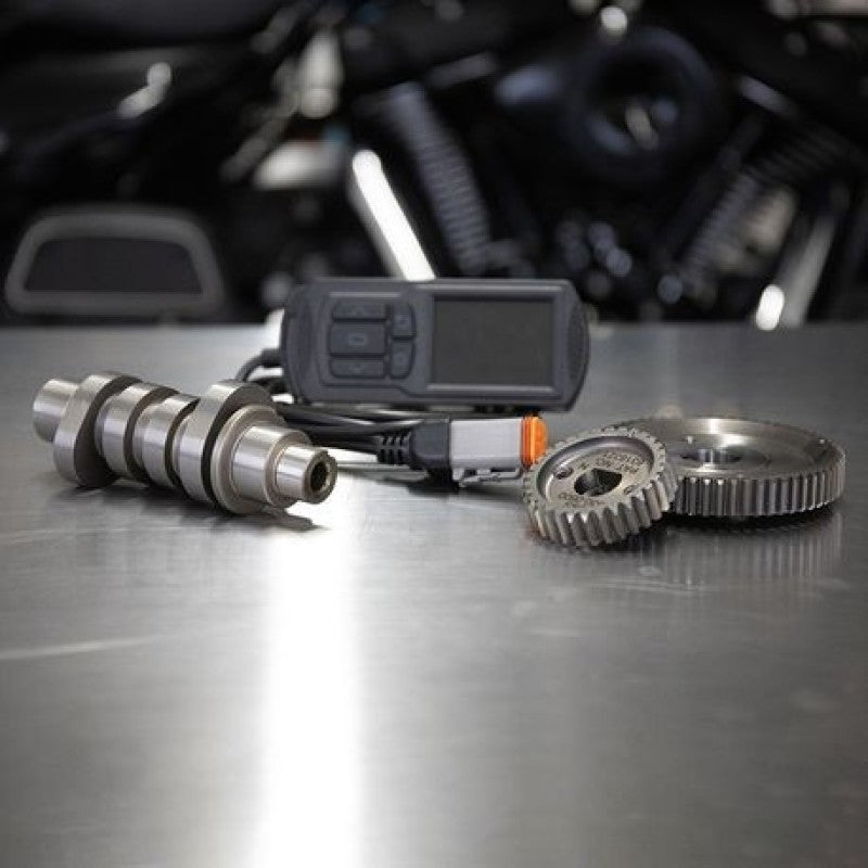 S&S Cycle 17-19 M8 Touring Models 475 Gear Drive Camshaft & Dynojet PV-3 Tuner Kit