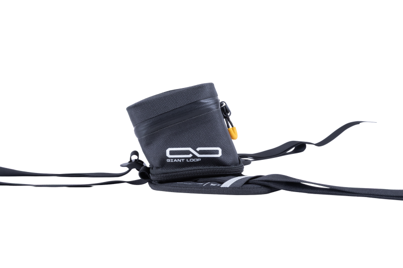Giant Loop Buckin Roll Tank Bag 1.5L - Black for Powersports Vehicles