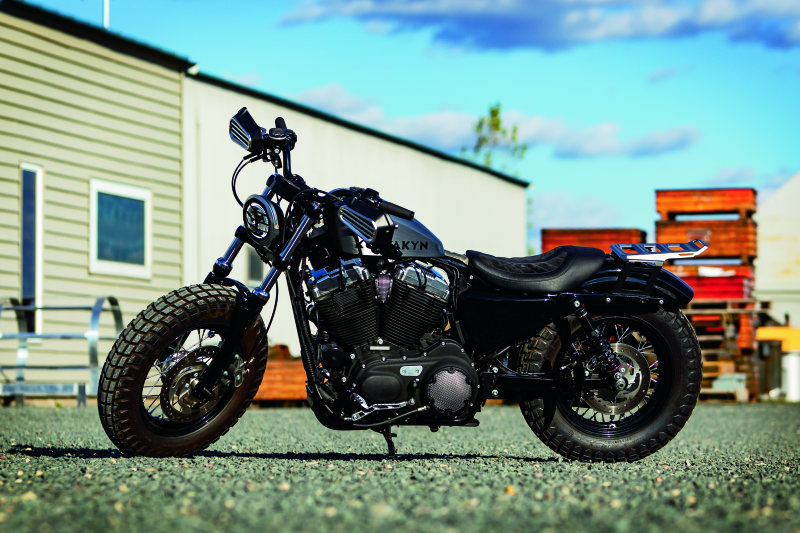 Kuryakyn Front Axle Nut Caps Satin Black for Harley Davidson Touring Models