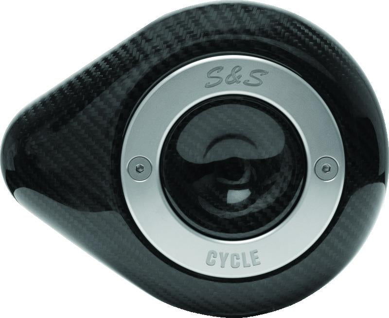 S&S Cycle Carbon Fiber Air Cleaner Cover for Stealth Applications - Part 170-0501