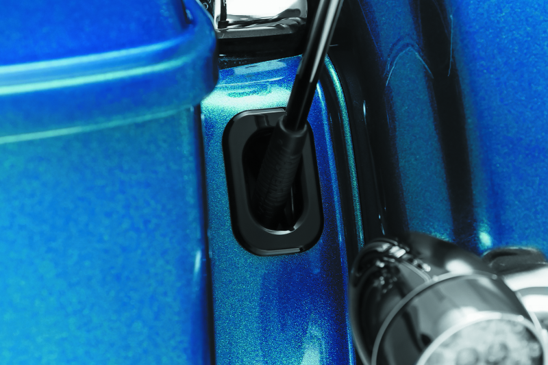 Kuryakyn Antenna Hole Accent Black for Harley Davidson Street Glide and Road Glide Models