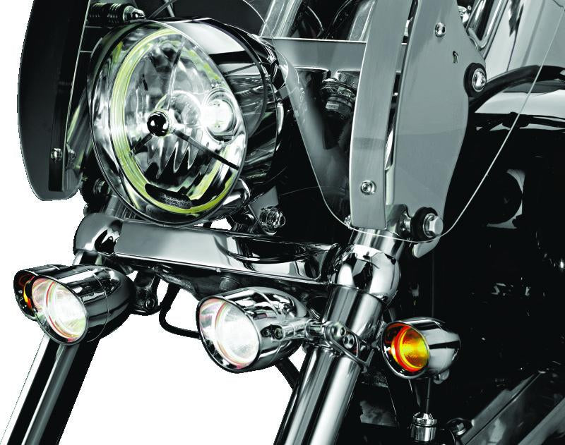 Kuryakyn P-Clamp 39mm-41mm Chrome for Motorcycle Frame and Engine Guard Mounting
