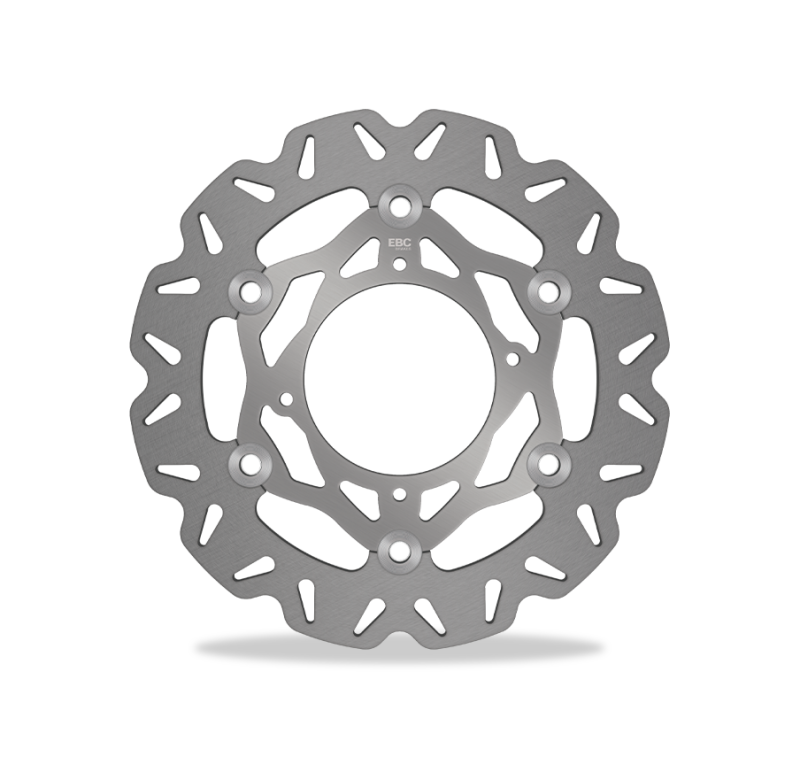 EBC Powersports 07-24 Honda CRF150R Front Oversize Rotor Kit - 280mm Fully Floating Disc with Carbon Fiber Finish and Billet Aluminum Bracket