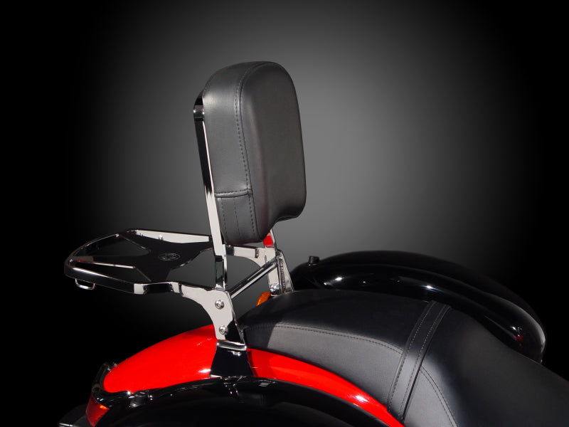 National Cycle P9800A Paladin Backrest with Pad for Honda, Indian, Kawasaki, Suzuki, Yamaha Motorcycles