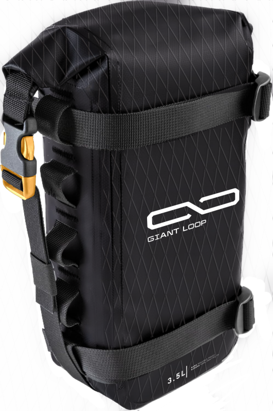 Giant Loop Possibles Pouch 3.5L in Black – Durable Powersports Storage Solution