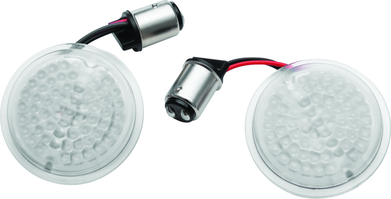 Kuryakyn Luminez L.E.D. Rear Turn Signal Insert 1157 Red for Harley-Davidson
