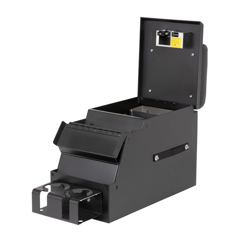 Tuffy Products 033-01 Deluxe 10-Inch Black Steel Security Console for Powersports Vehicles