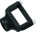 Kuryakyn Side Mount License Plate Holder Clamp for 1986-2023 Harley-Davidson XL Models - Gloss Black