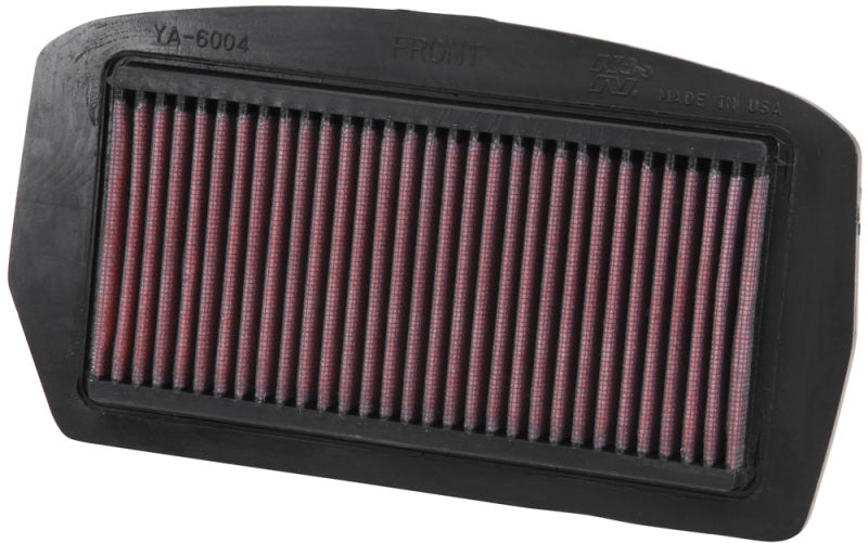 K&N Engineering YA-6004 High-Flow Replacement Air Filter for Yamaha FZ6 (2004-2009)
