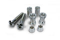 Cycra Comp Probend Bar End Set - Silver for Powersports Handguards