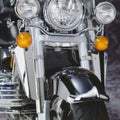 National Cycle N715 Cast Fender Tips for Kawasaki GL1500C Valkyrie (1997-2003) – Chrome Finish