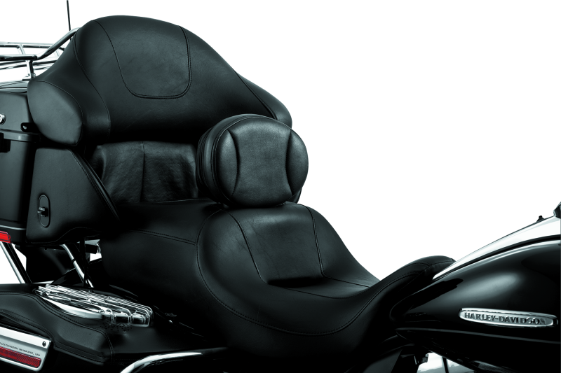 Kuryakyn Plug-In Driver Backrest 97-Up Touring Chrome for Harley Davidson