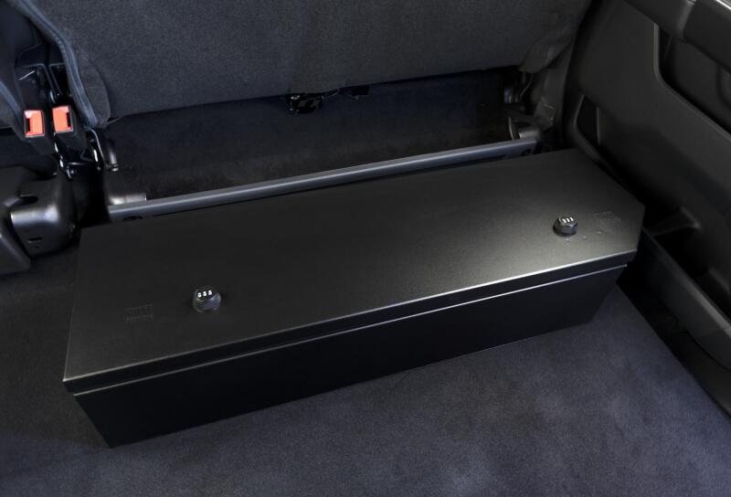 Tuffy Products Underseat Lockbox for Ford F-150 and Super Duty Trucks with Combo Lock – Secure Storage Under Rear Seat