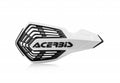 Acerbis X-Force Handguard - White and Black for Powersports Protection