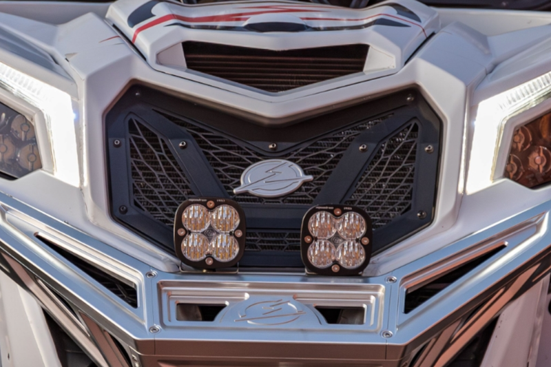 Elektric Offroad Front Grille for Can-Am Maverick X3 (2017-2024) – Premium Billet Aluminum with Black Powder Coat