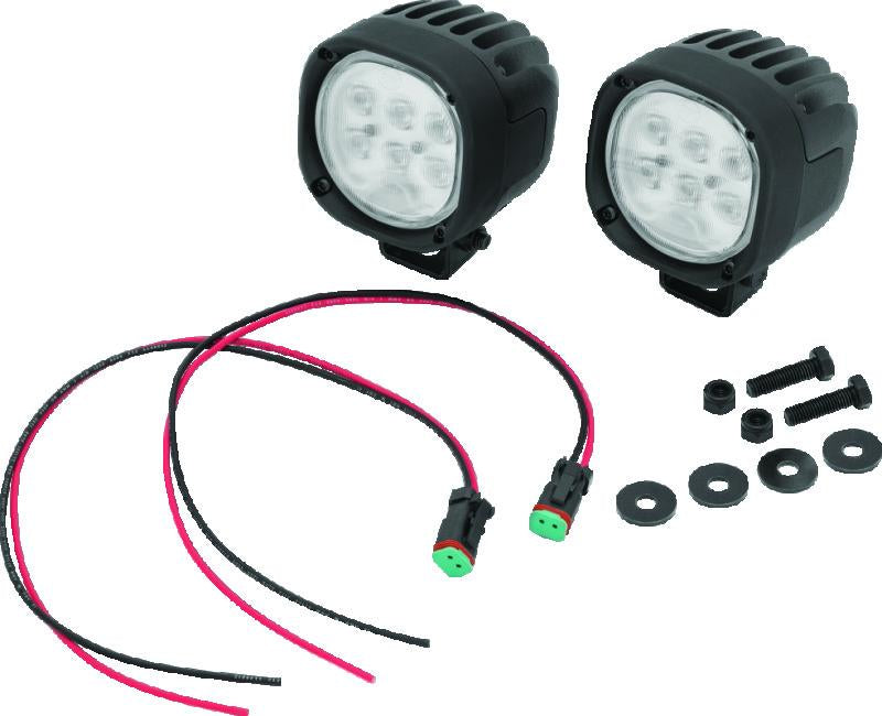 Kuryakyn Lodestar 1850L High-Output Driving Lights for Powersports Vehicles