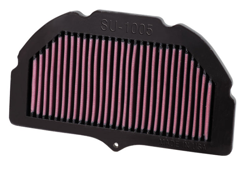 K&N Engineering SU-1005 High-Flow Replacement Air Filter for Suzuki GSX-R1000 (2005-2008)