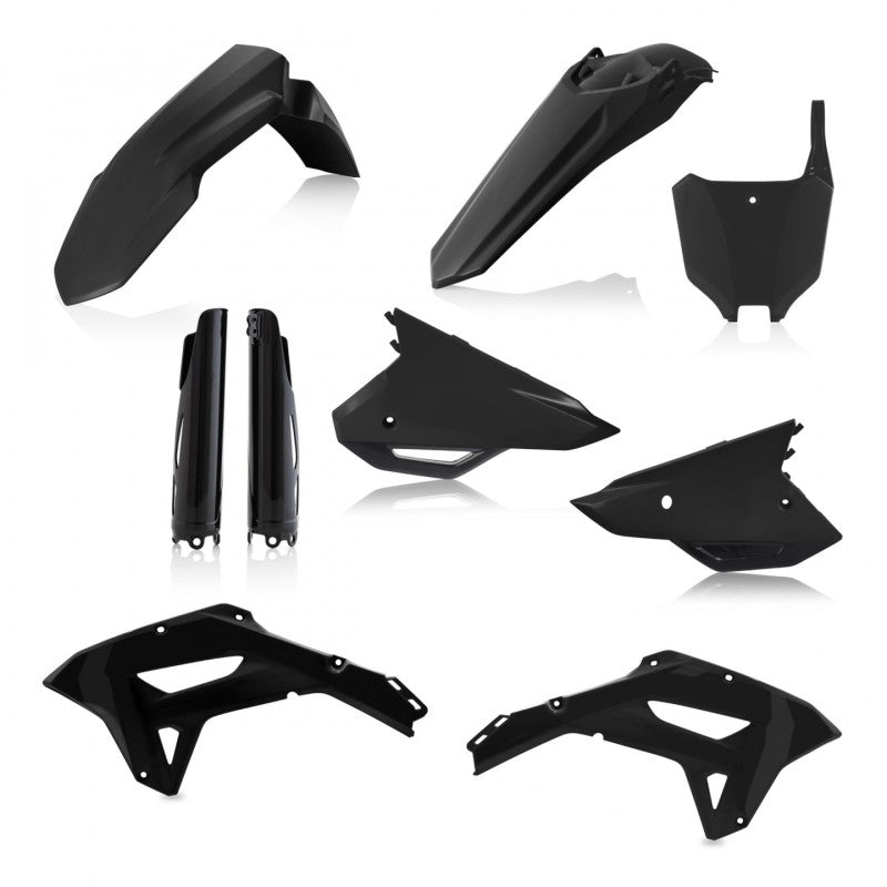 Acerbis 22-24 Honda CRF250RX/CRF450RX/CRF450R-S Full Plastic Kit in Black