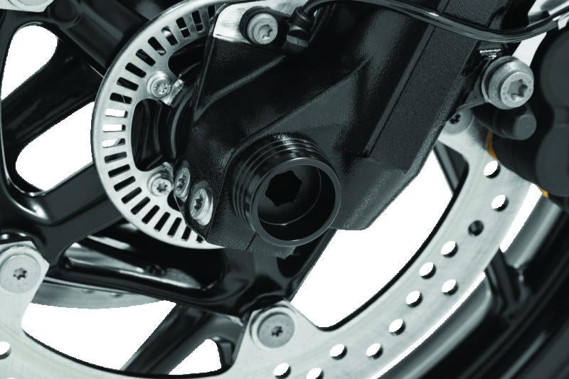 Kuryakyn Lodestar Front Axle Slider Black for BMW Motorcycles