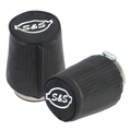 S&S Cycle Part 106-0248 Black Nylon Air Filter Cover for Tapered S&S Tuned Induction Filters – 2 Pack
