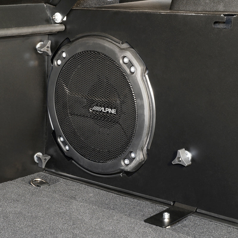 Tuffy Products Deluxe Cargo Enclosure for Jeep Wrangler JL with OEM Subwoofer (Black) – Part #351-01