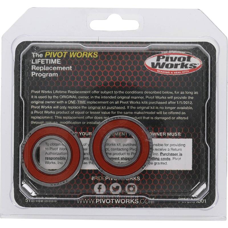 Pivot Works Premium Wheel Bearing Kit for Suzuki RM125 and RM250 (1987-1991)
