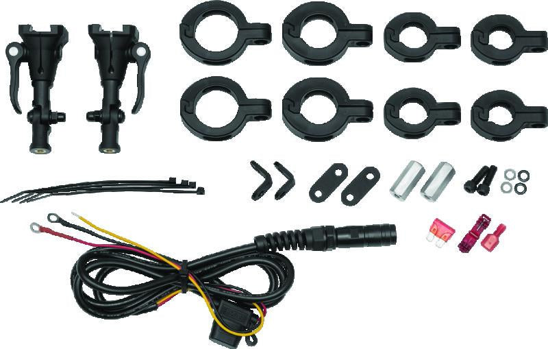 Kuryakyn Mount Kit for Wanderbar - Fits 7/8 inch to 1-1/2 inch Handlebars