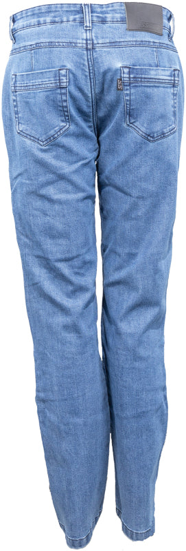 Speed and Strength Tough Love Armored Jeans for Women - Blue, Size 28x32