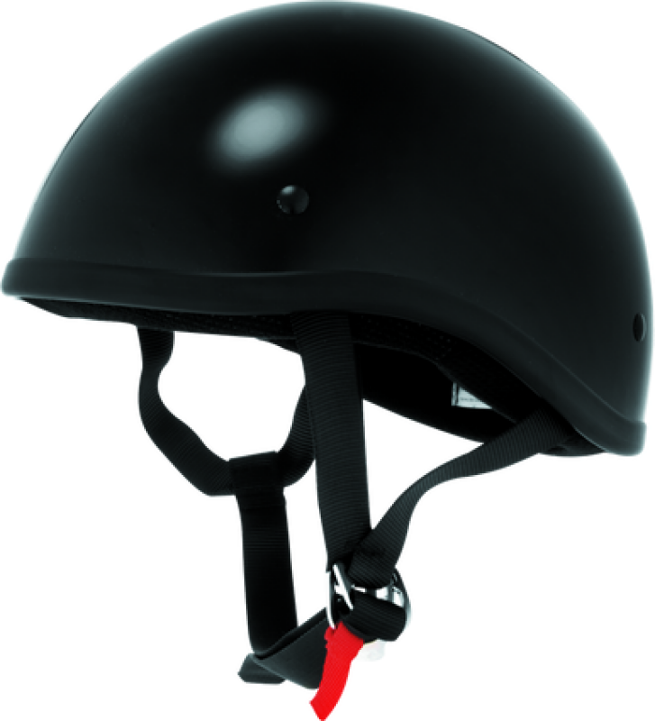 Bikers Choice Skid Lids Original Helmet Black XL - Low-Profile, D.O.T. Certified Powersports Helmet