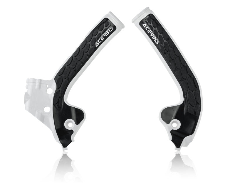 Acerbis 18+ KTM SX 85 / Husqvarna TC85 / GasGas MC85 Frame Guard with X-Grip in White/Black