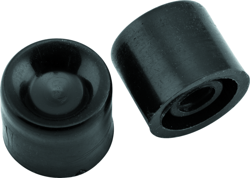 Twin Power 72-E73 Black Button Caps for Harley Davidson FL, FX, XL Models - 10 Pack