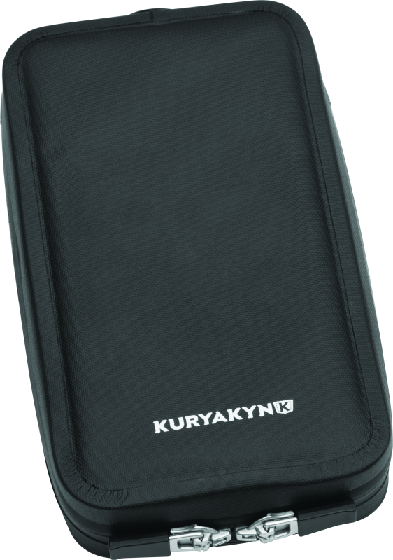 Kuryakyn Magnetic Device Tank Pouch Black – Secure Cell Phone and GPS Mount for Powersports