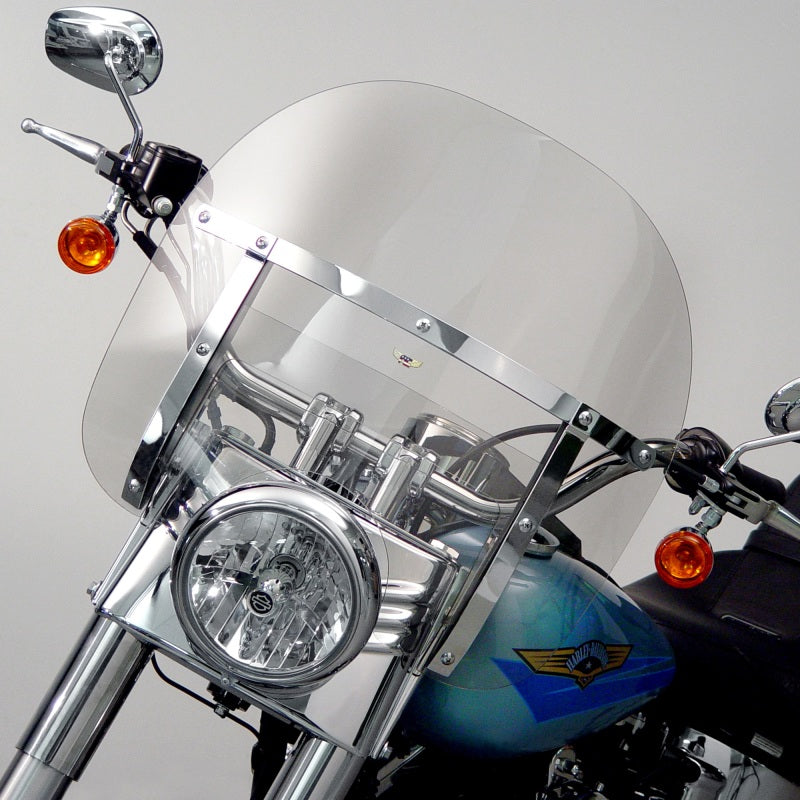 National Cycle Heavy Duty Windshield for Harley-Davidson, Honda, Indian, Kawasaki, Suzuki, Yamaha - Part N2270