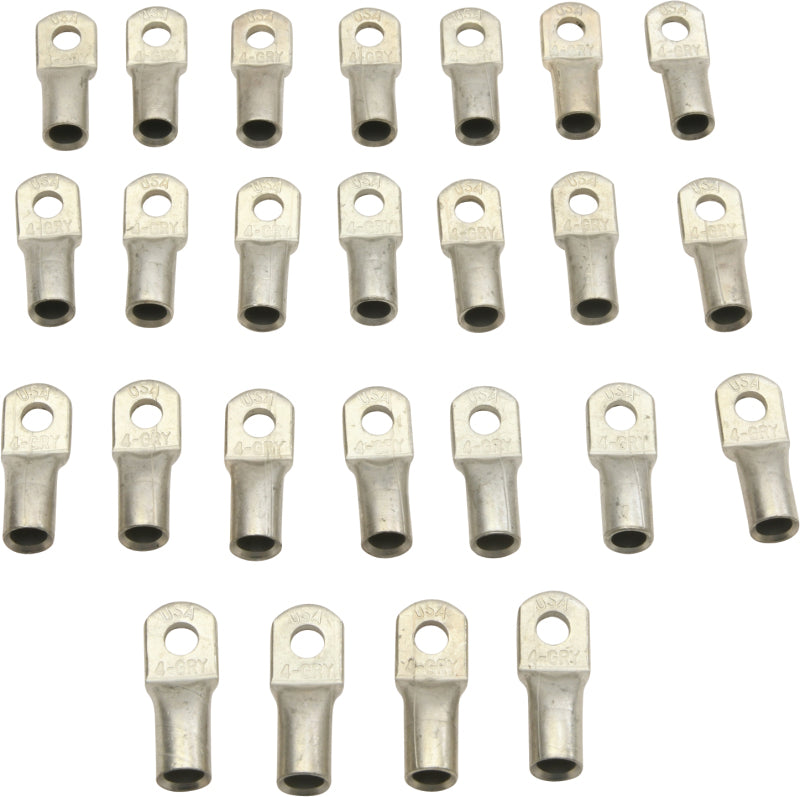 All Balls Racing 1/4 Inch Lug Battery Terminal - Custom Length Battery Cables for Powersports