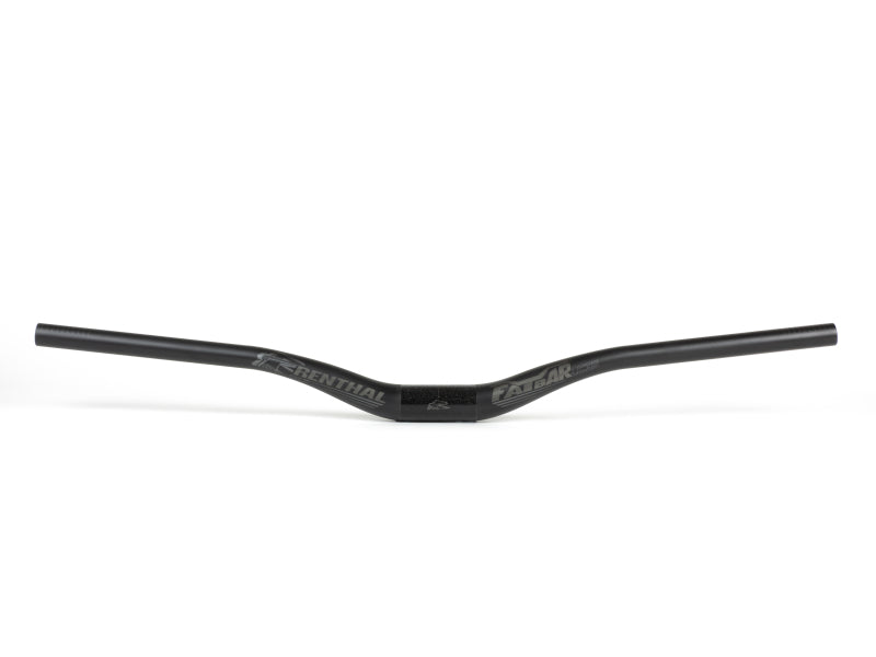 Renthal V3 Fatbar Lite Carbon 35mm Handlebar - Black, 40mm Rise for Powersports