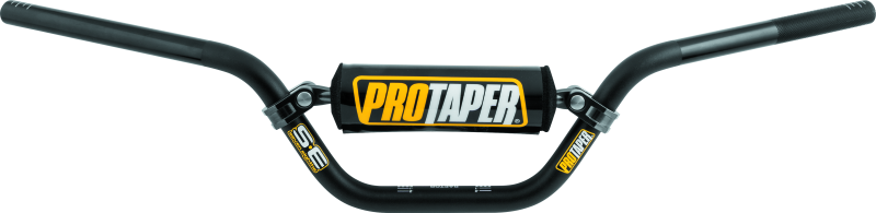 ProTaper SE Raptor Handlebar - Black, 7/8" Aluminum Powersports Bar with Crossbar and Grip Features