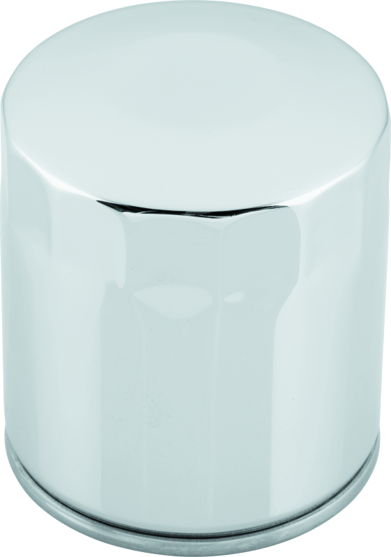 Twin Power Twin Cam and M8 Chrome Oil Filter with Backflow Valve – Replaces Harley-Davidson 63798-99