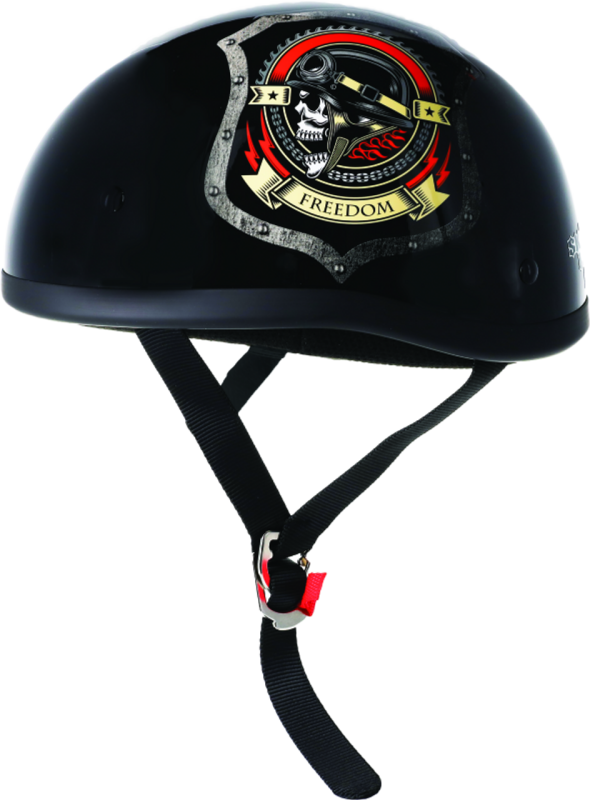 Bikers Choice Skid Lids Freedom Original Helmet - Large