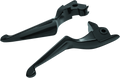 Kuryakyn Boss Blades Lever Set for 2014-2016 Harley Davidson Touring Models, Gloss Black