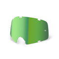 EVS Origin Goggle Lens - Green Mirror for Powersports