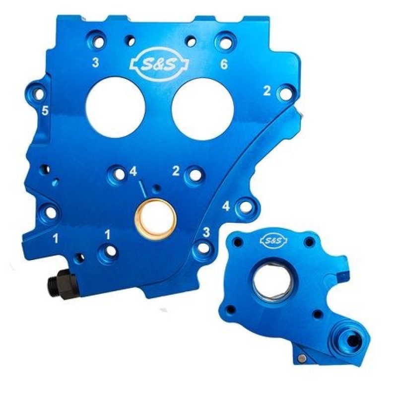 S&S Cycle 99-06 Big Twin TC3 Oil Pump and Cam Support Plate Kit – Fits Harley Davidson Big Twins from 1999 to 2006