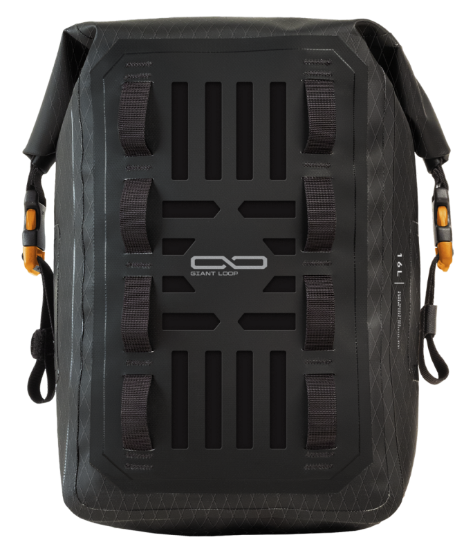 Giant Loop Revelstoke Dry Bag 16L - Black for Powersports Gear Protection