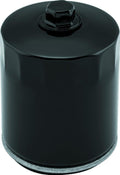 Twin Power M8 Black Oil Filter with Nut for Harley Davidson - Replaces H-D 63798-99