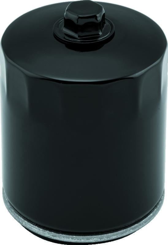 Twin Power M8 Black Oil Filter with Nut for Harley Davidson - Replaces H-D 63798-99