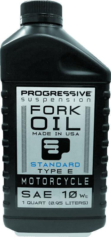 Progressive 10WT Fork Oil - 1 Quart for Superior Suspension Performance