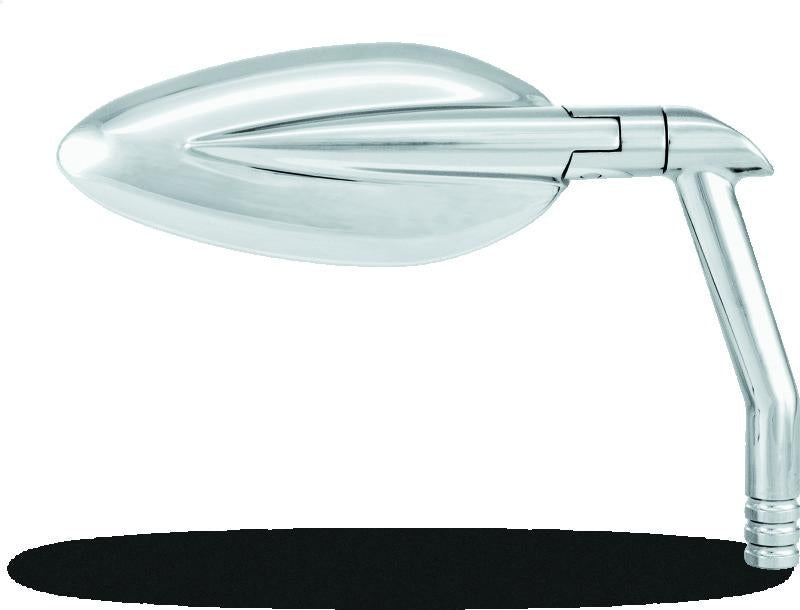Performance Machine Vision Mirror Assembly Blade - Chrome for Powersports Vehicles