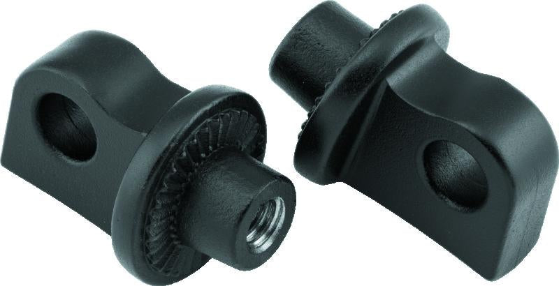 Kuryakyn Splined Peg Adapter Satin Black Part #8898 for Powersports Applications
