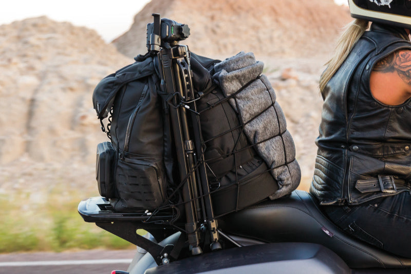 Kuryakyn Momentum Freeloader Duffle - Versatile 2,036 cu. in. Motorcycle Luggage with Quick-Mount Strap